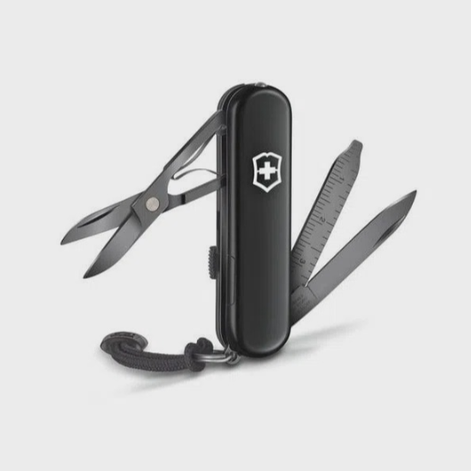 Victorinox Signature Lite Swiss Army Knife Onyx Black - 58 mm - Black