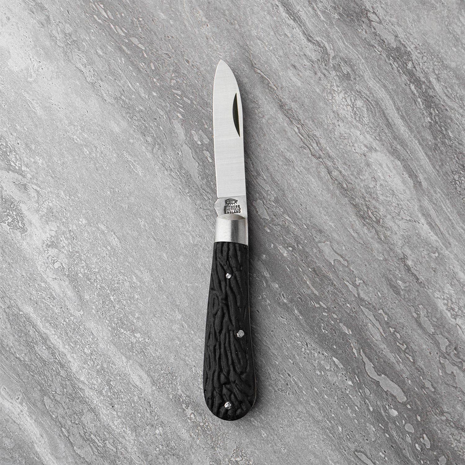 Taylors Eye Witness Farmer's 6cm Spear Point Bolstered Pocket Knife Imitation Stag