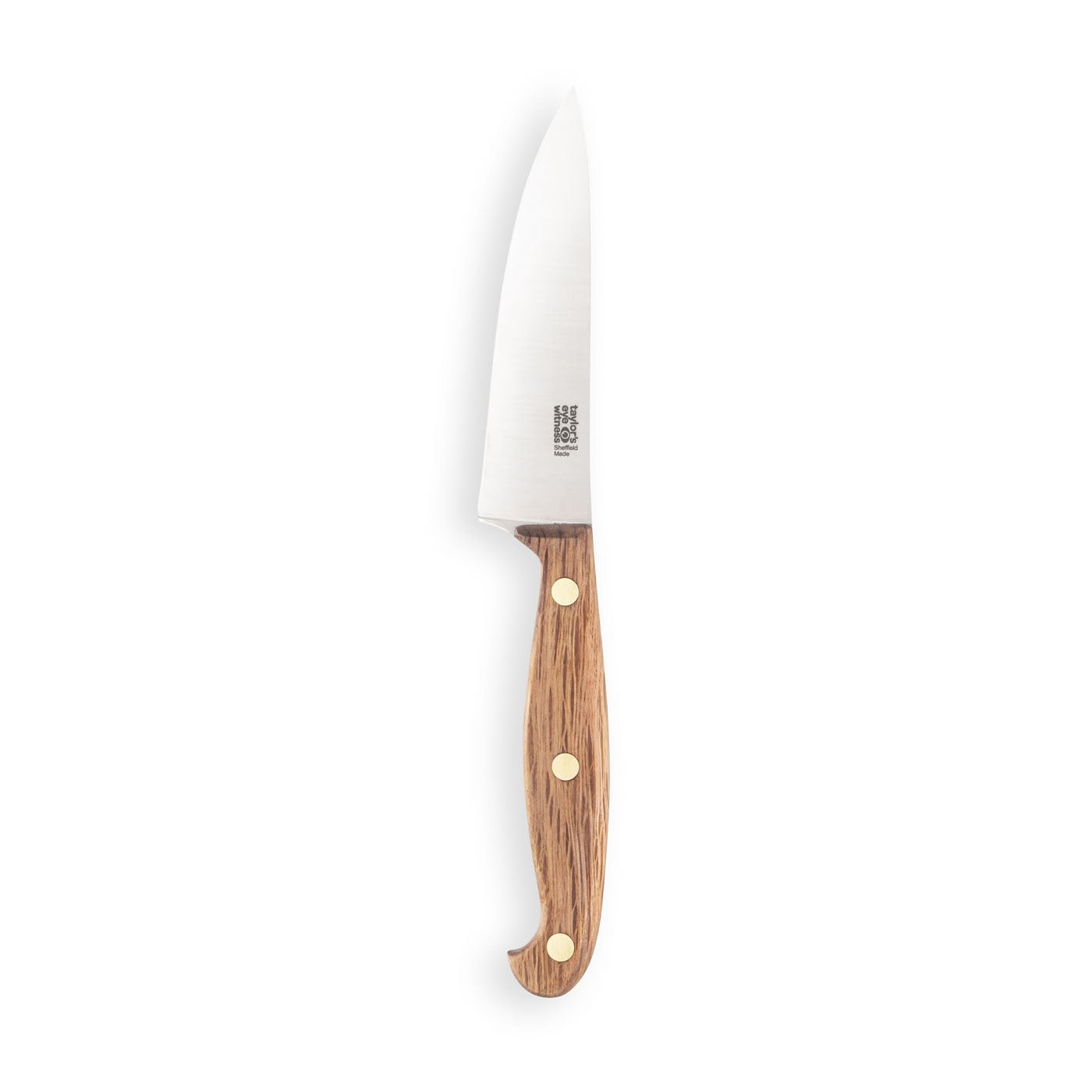 Taylors Eye Witness 'Heritage Oak' Sheffield Made 10cm Cook's Knife