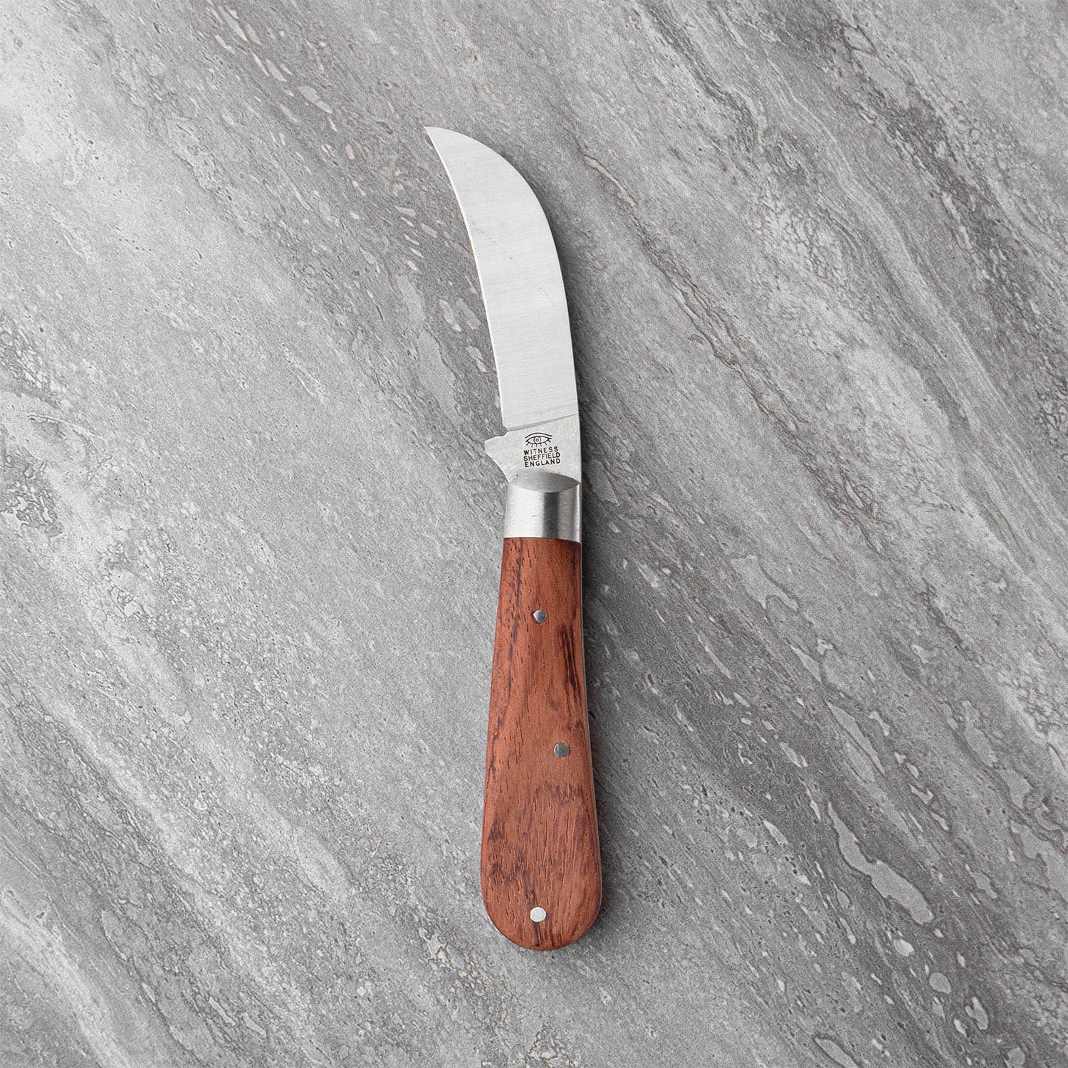 Taylors Eye Witness Sheffield Made Classic Hardwood 6cm Peach Pruner Pocket Knife