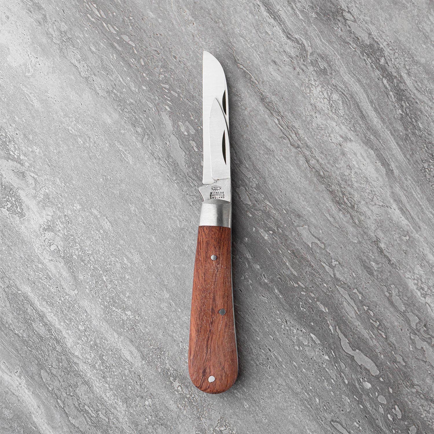 Taylors Eye Witness Hardwood Knife Lambfoot and Pen