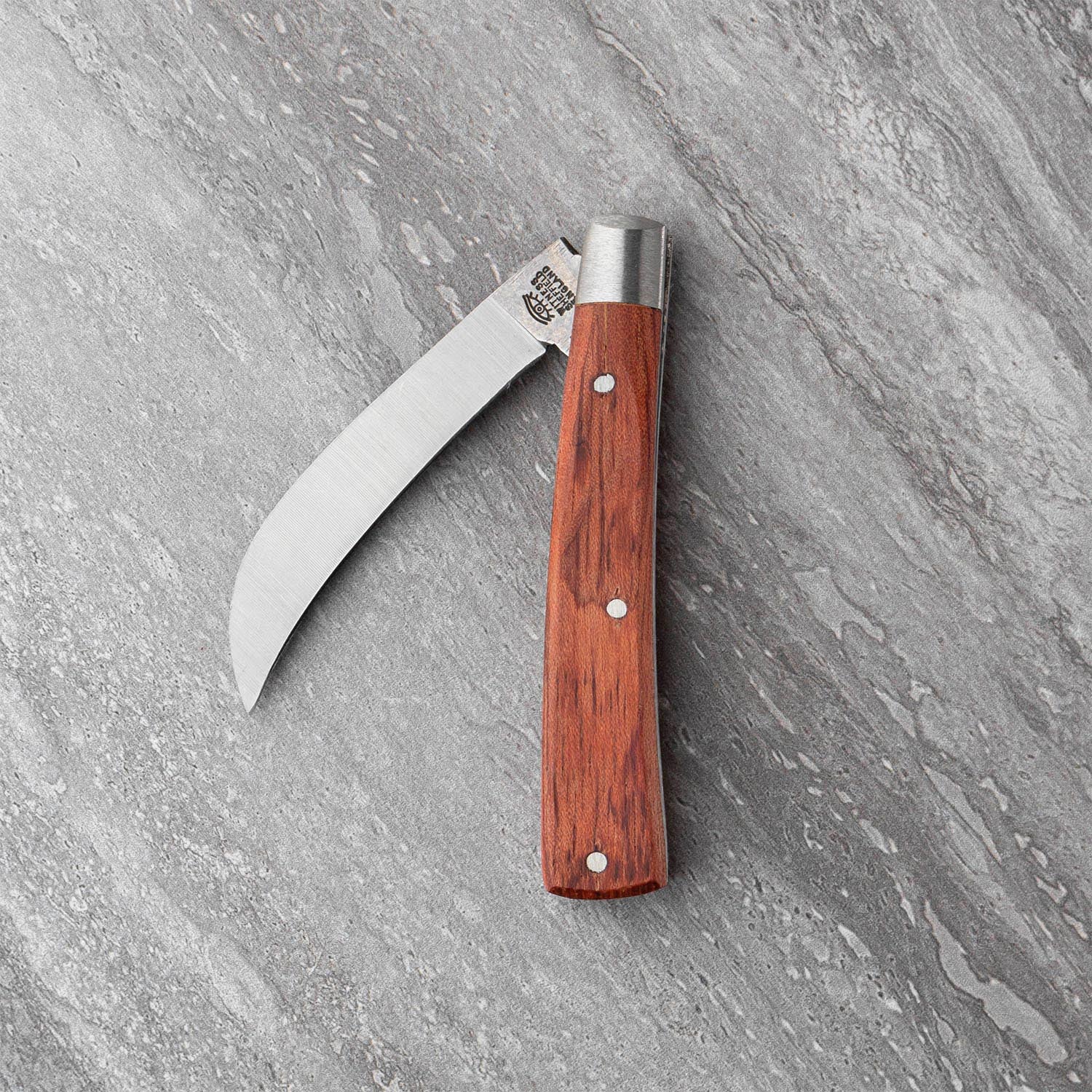 Taylors Eye Witness Sheffield Made Classic Hardwood 7cm Peach Pruner Pocket Knife