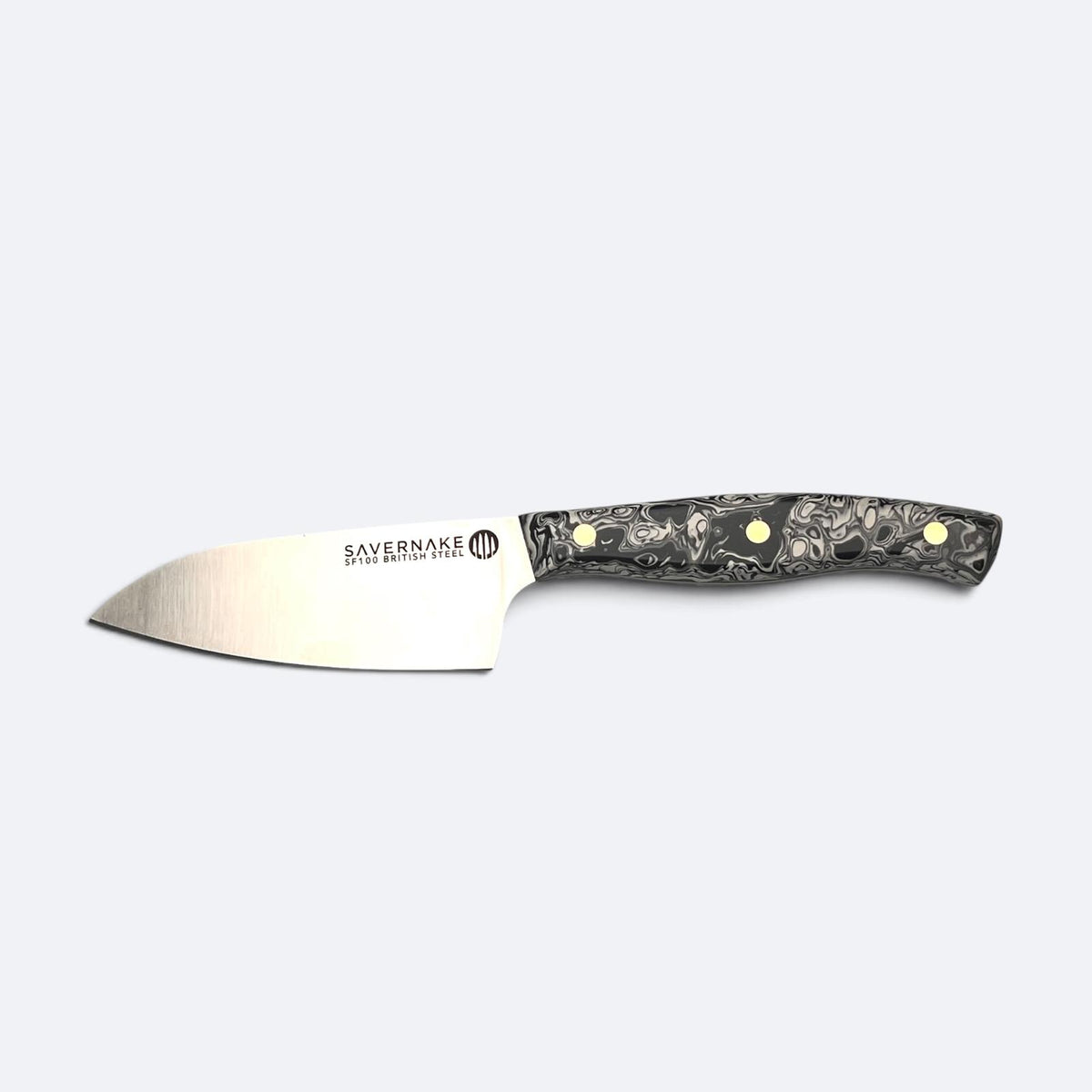 Savernake 11cm Bar Knife - Marble Handle - Arctic and Anthracite