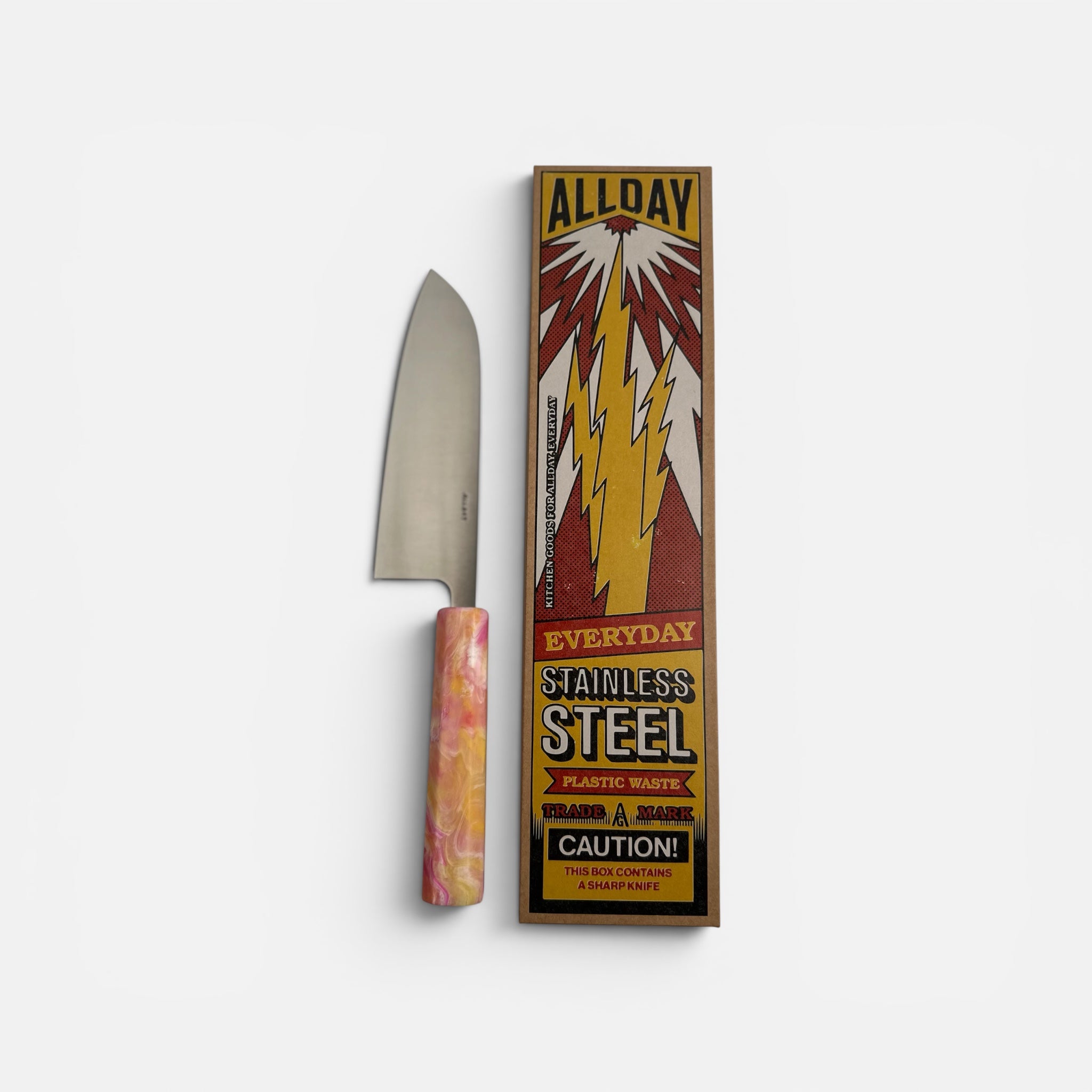 Allday Goods Santoku Knife - Fruit Salad