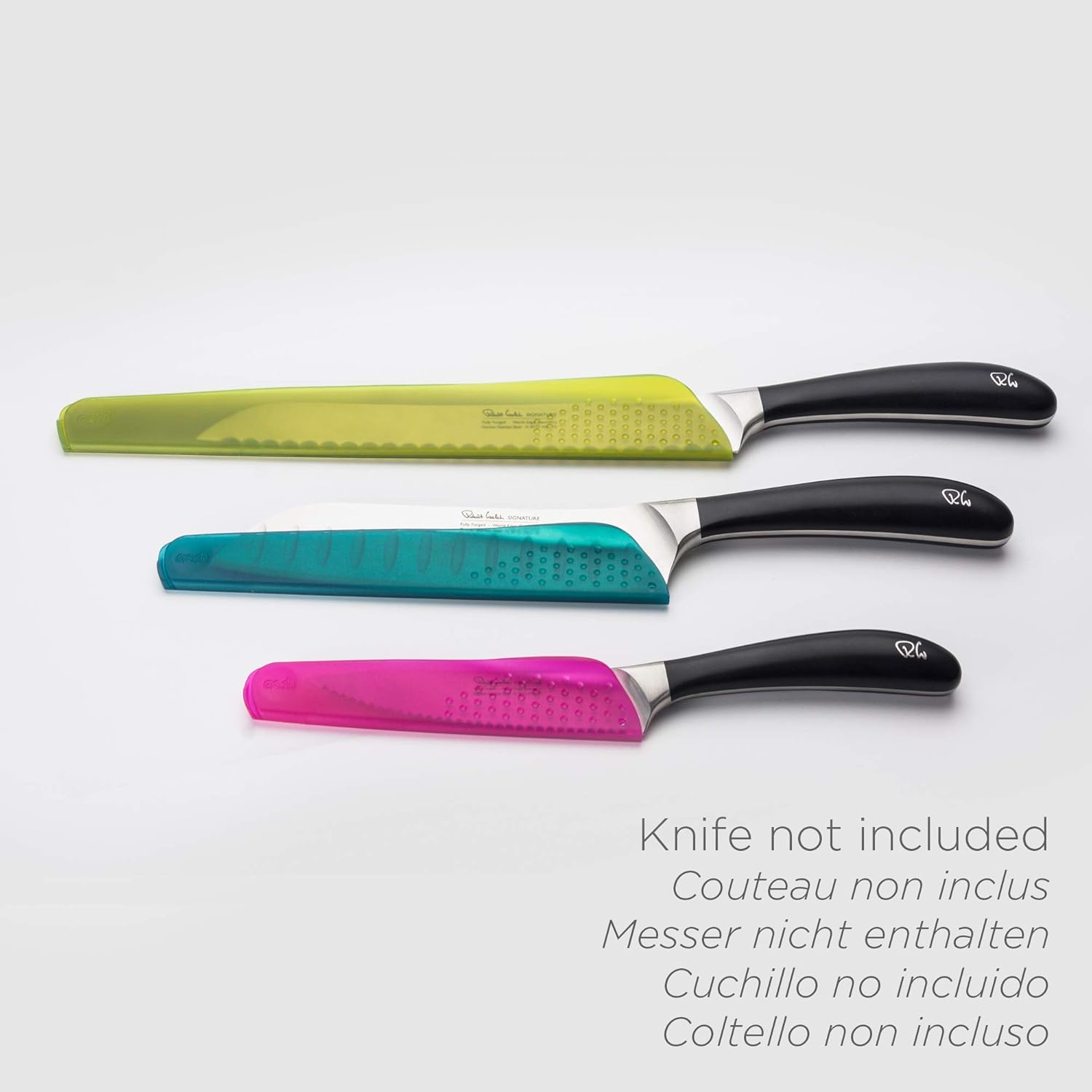 Nosh Universal Knife Guards - 5 Piece Set Tutti Frutti