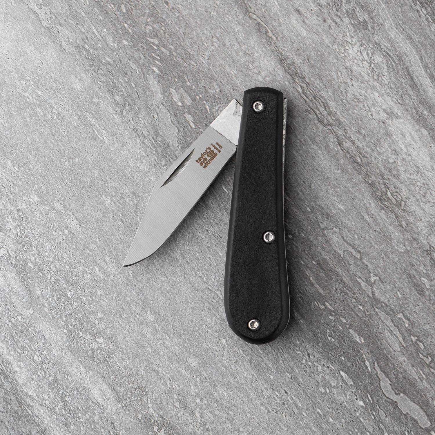 Taylors Eye Witness Taylors Eye Witness Endurance Sheffield Made Clip Blade Pocket Knife Black