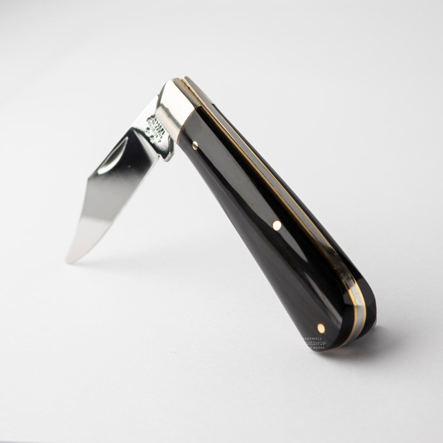 Joseph Rodgers Clip Point Pocket Knife Buffalo Scales