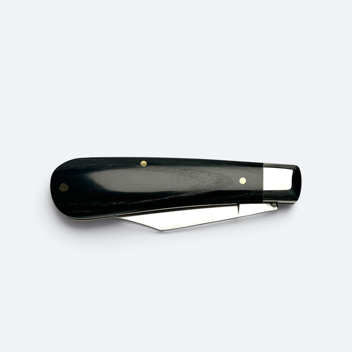 Joseph Rodgers Clip Point Pocket Knife Matt Blade Laminated Blackwood Scales