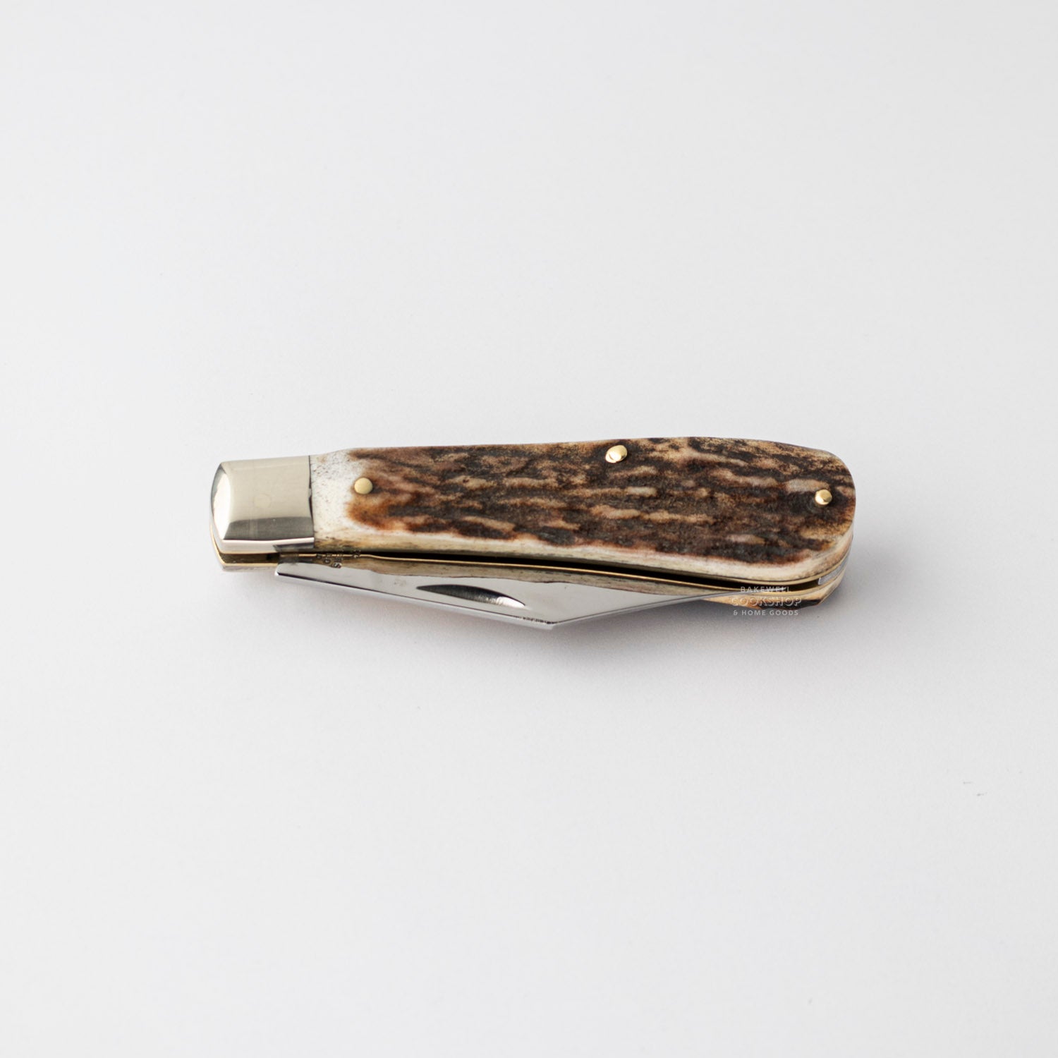 Joseph Rodgers Clip Point Pocket Knife Stag Scales