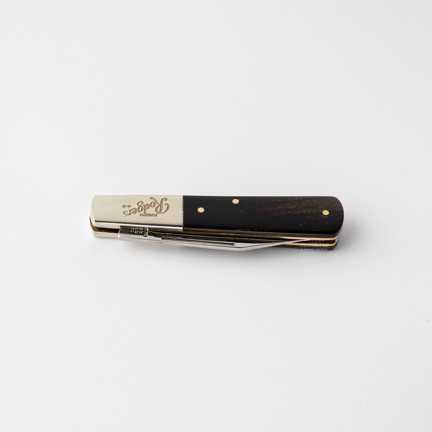 Joseph Rodgers Barlow Pocket Knife Buffalo Scales