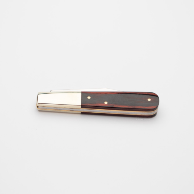 Joseph Rodgers Clip Point Barlow Pocket Knife with Laminated Rosewood Scales 55mm