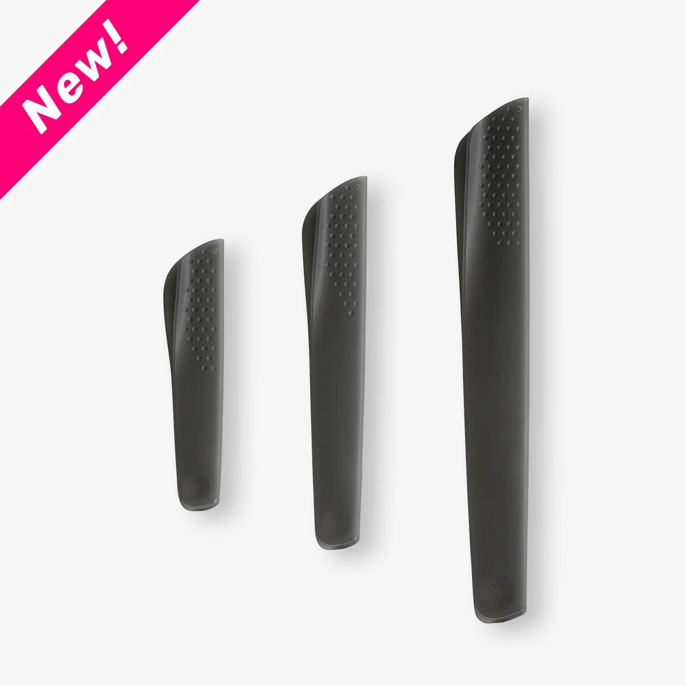 Nosh Universal Knife Guards - 3 Piece Set Translucent Grey