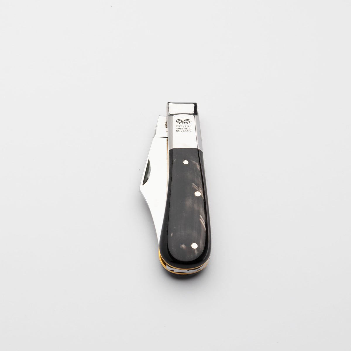 Taylors Eye Witness Premier Collection - Single Blade Buffalo Horn Worked Back