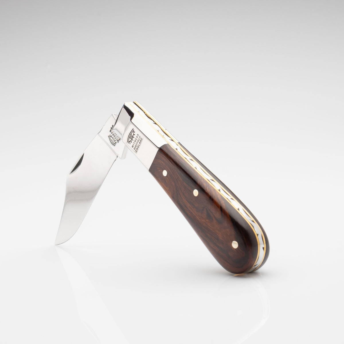 Taylors Eye Witness Premier Collection - Single Blade Desert Ironwood Worked Back Spring