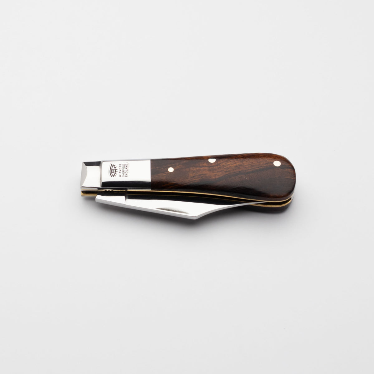 Taylors Eye Witness Premier Collection - Single Blade Desert Ironwood Plain Back