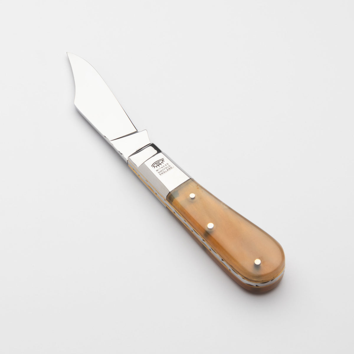 Taylors Eye Witness Premier Collection - Single Blade Ramshorn Worked Back