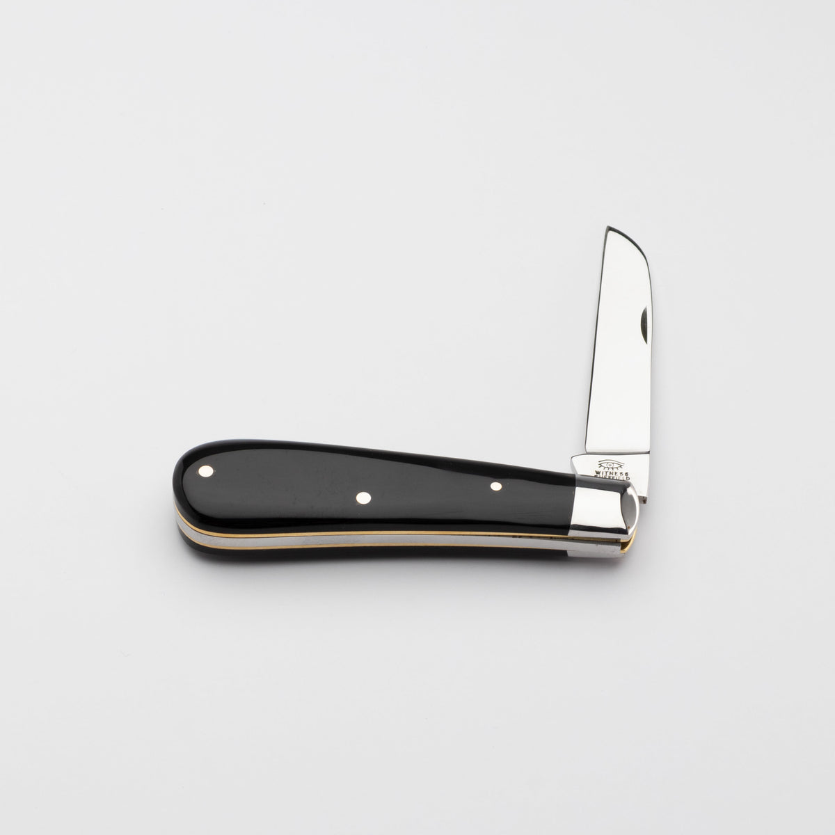 Taylors Eye Witness Premier Collection - Single Blade Lambfoot Blade Buffalo Scales Plain Back Spring