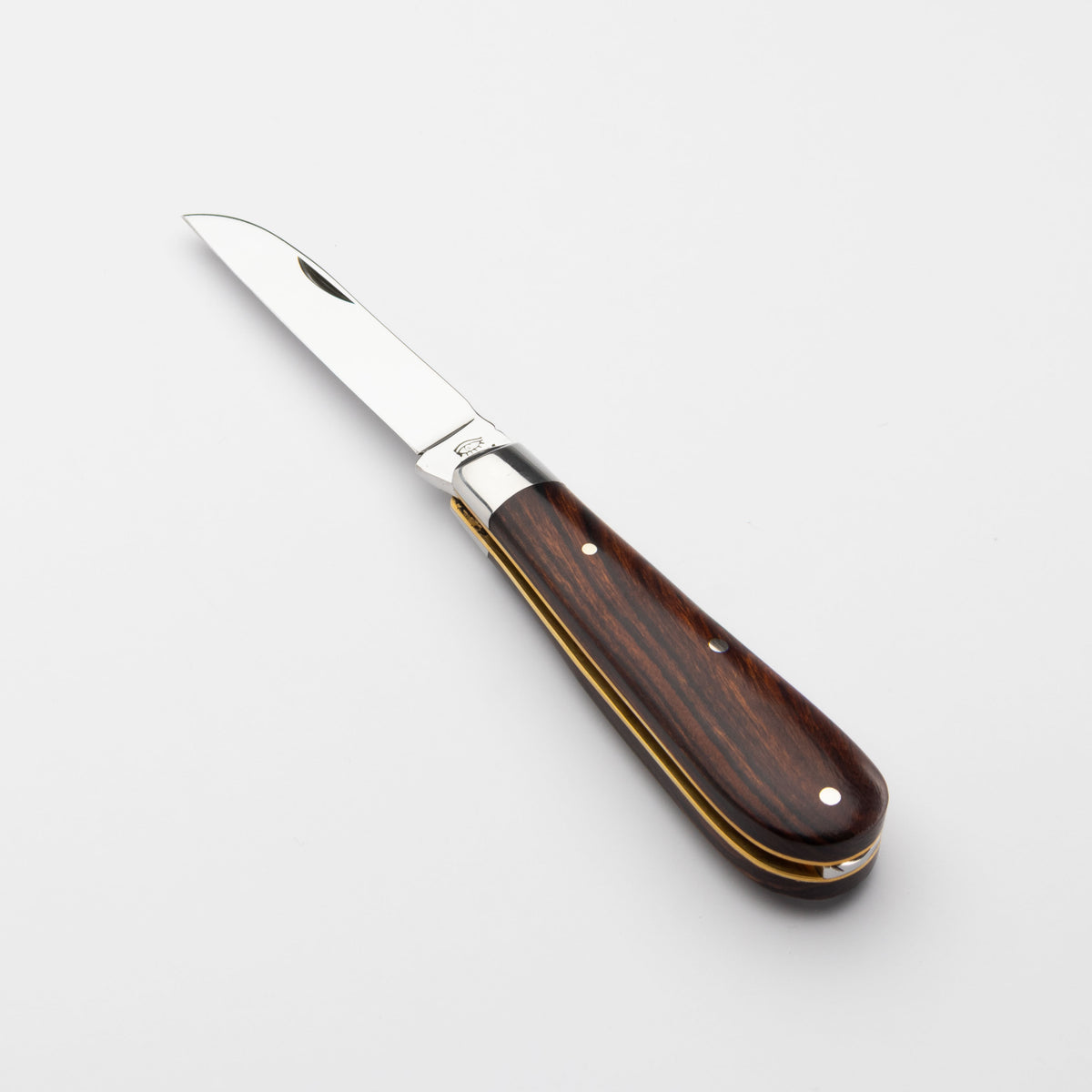 Taylors Eye Witness Premier Collection - Single Blade Lambfoot Blade Ironwood Scales Worked Back Spring