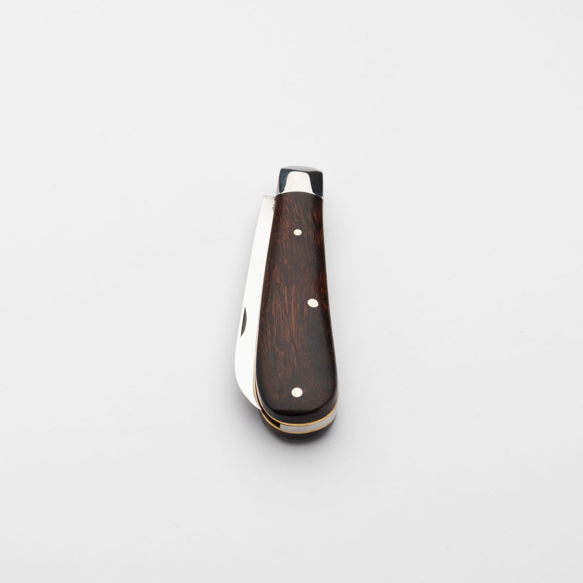 Taylors Eye Witness Premier Collection - Single Blade Lambfoot Blade Ironwood Scales Plain Back Spring