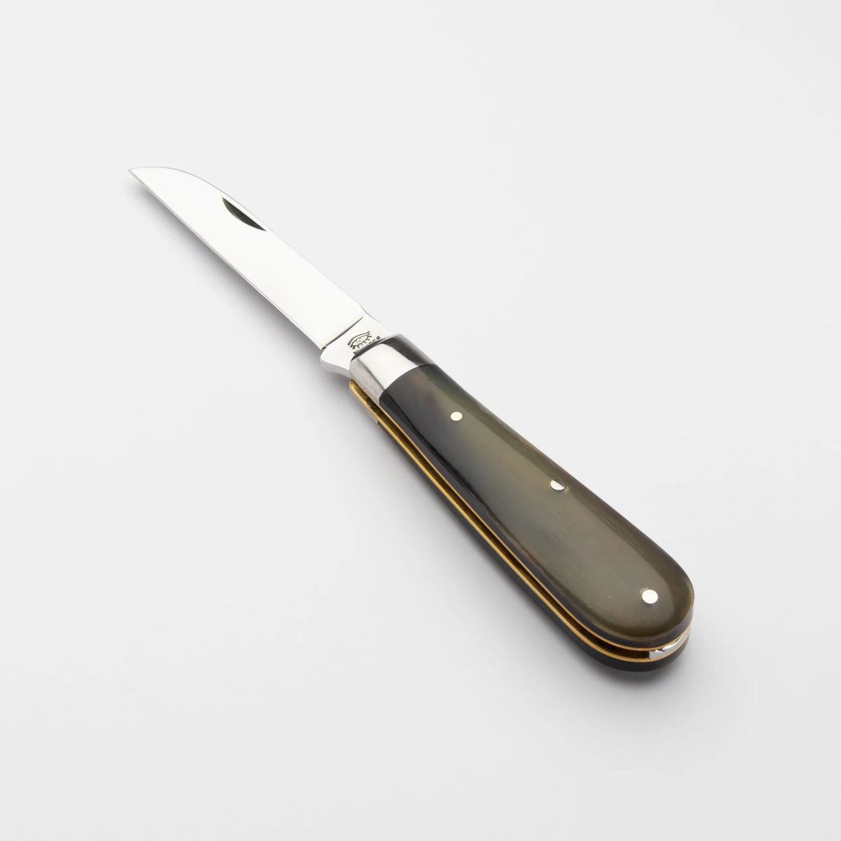 Taylors Eye Witness Premier Collection - Single Blade Lambfoot Blade Oxhorn Scales Worked Back