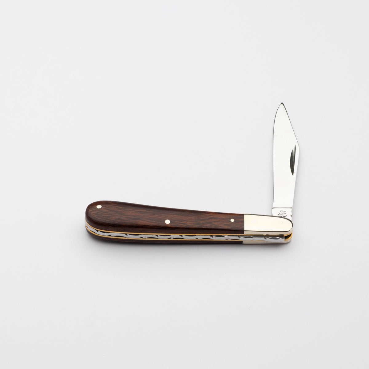 Taylors Eye Witness Premier Collection - Single Blade Gentlemans Clip Point Ironwood Scales Worked Back