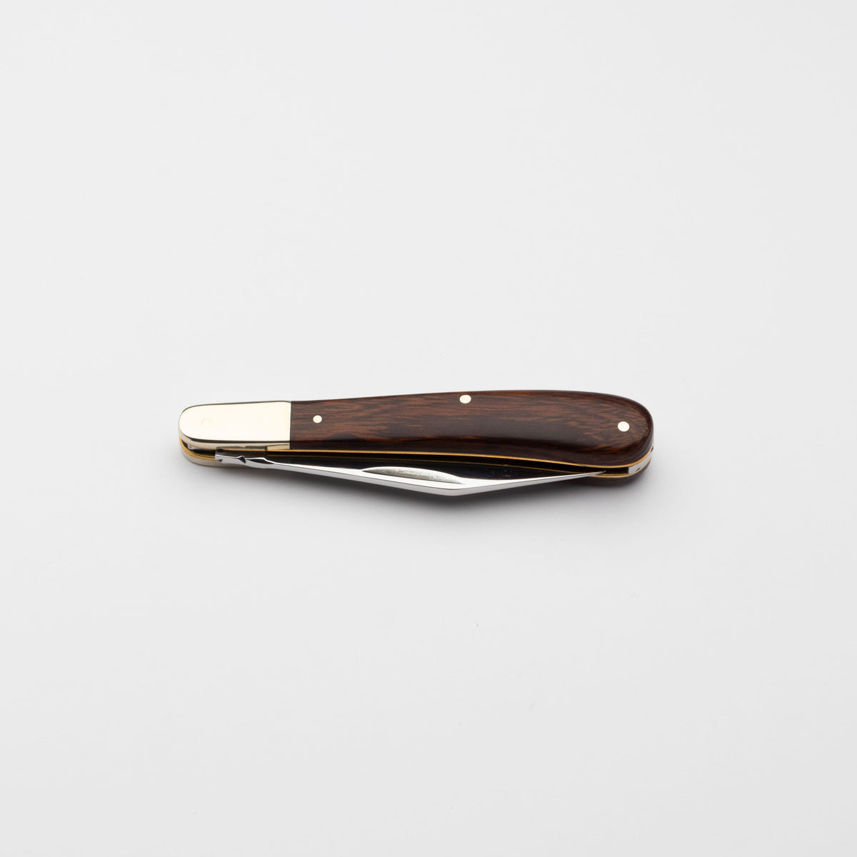 Taylors Eye Witness Premier Collection - Single Blade Gentlemans Clip Point Ironwood Scales Worked Back