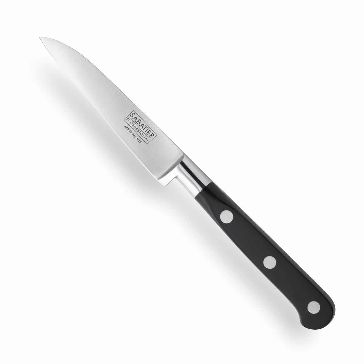 Sabatier Professional 6 Piece Bundle - 5 Piece Knife set with Stainless Steel Magnetic Knife Rack