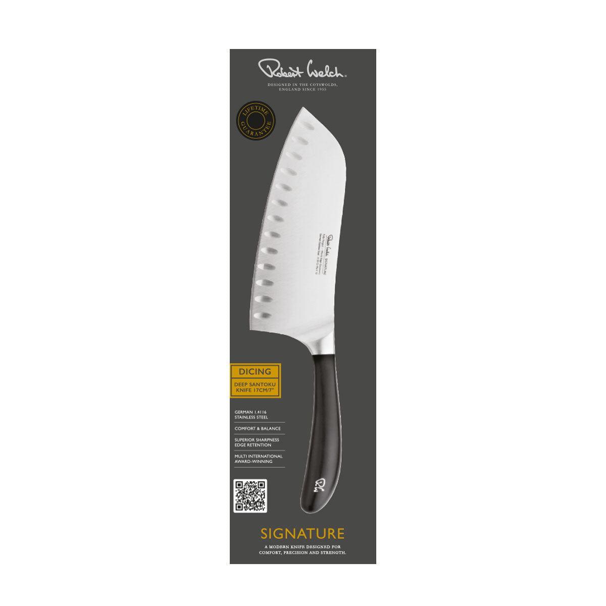 Robert Welch Deep 17cm Santoku Knife