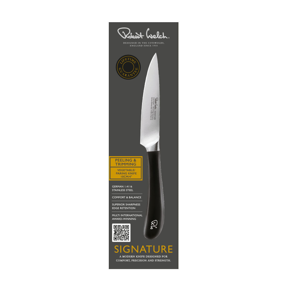 Robert Welch Signature 10cm Vegetable/Paring Knife