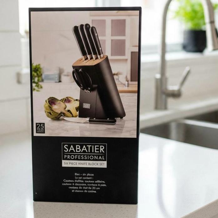 Sabatier Professional 6 Piece Knife Block Set