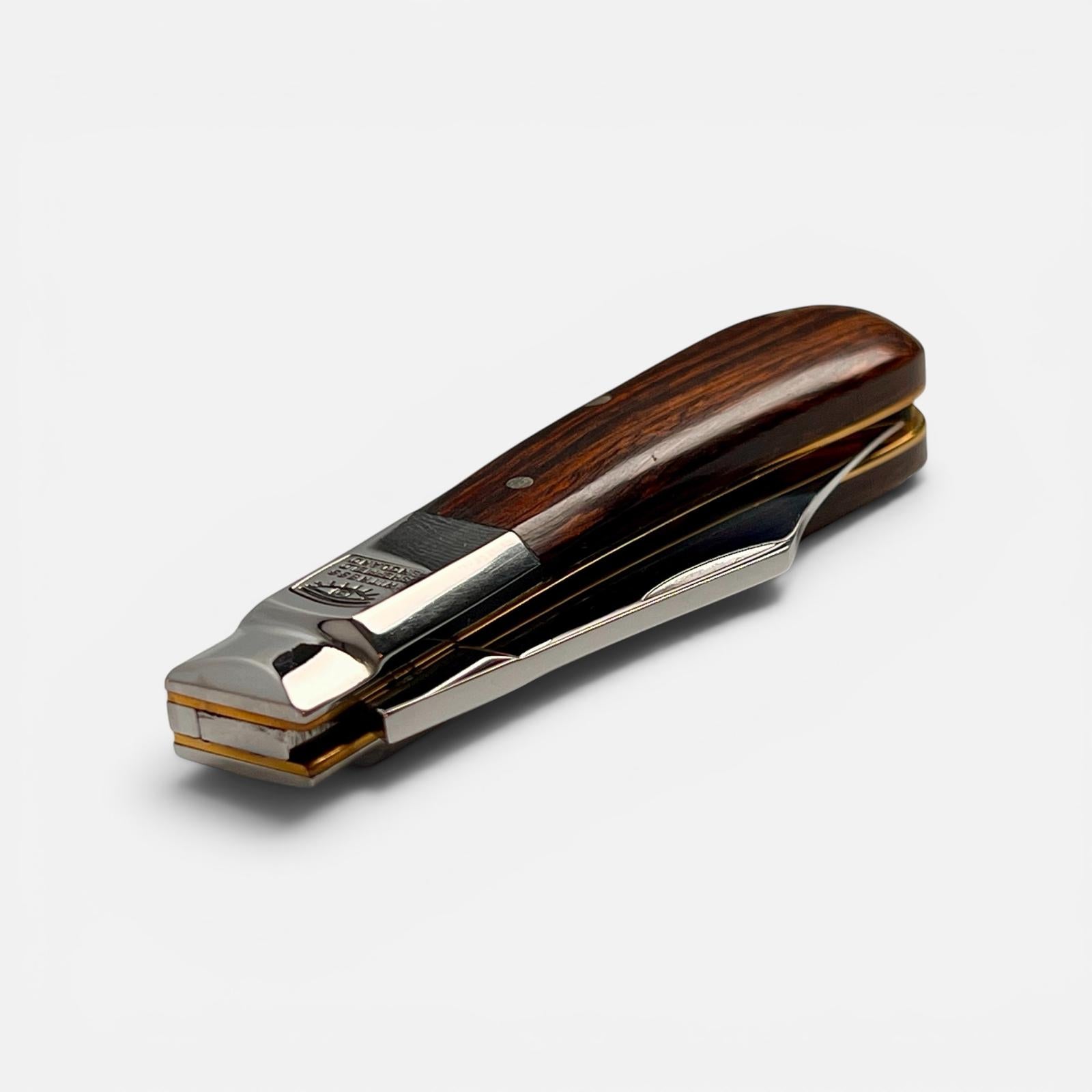 Taylors Eye Witness Premier Collection - Single Blade Desert Ironwood Plain Back