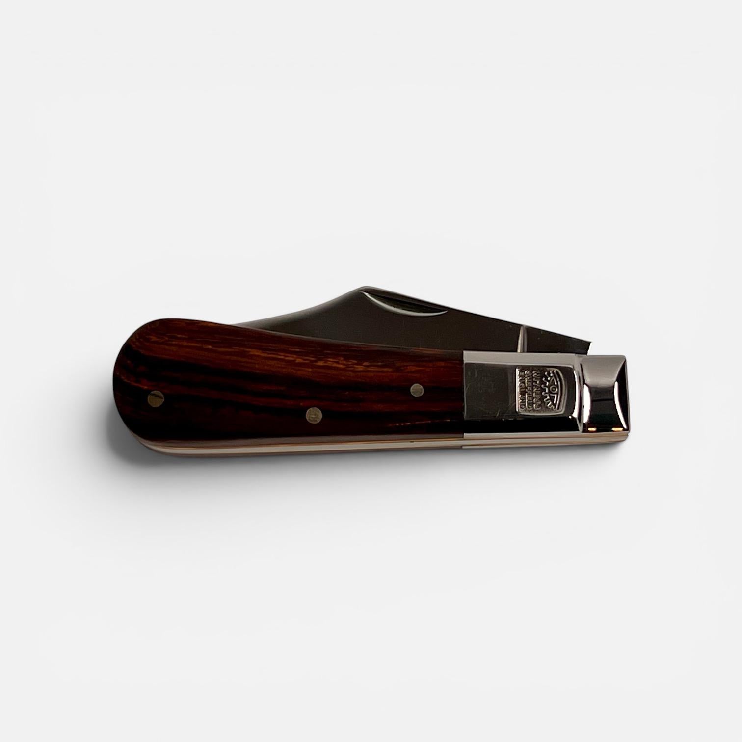 Taylors Eye Witness Premier Collection - Single Blade Desert Ironwood Plain Back