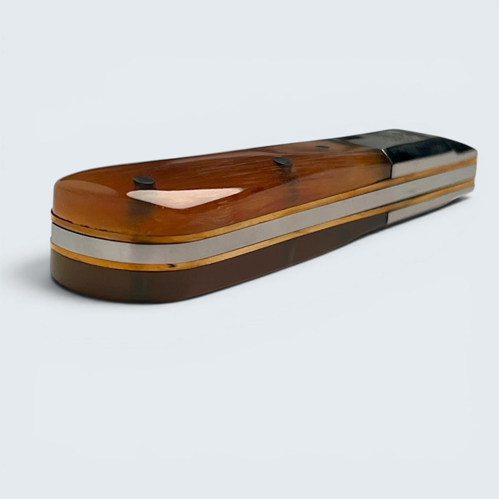 Taylors Eye Witness Premier Collection - Single Blade Ramshorn Plain Back
