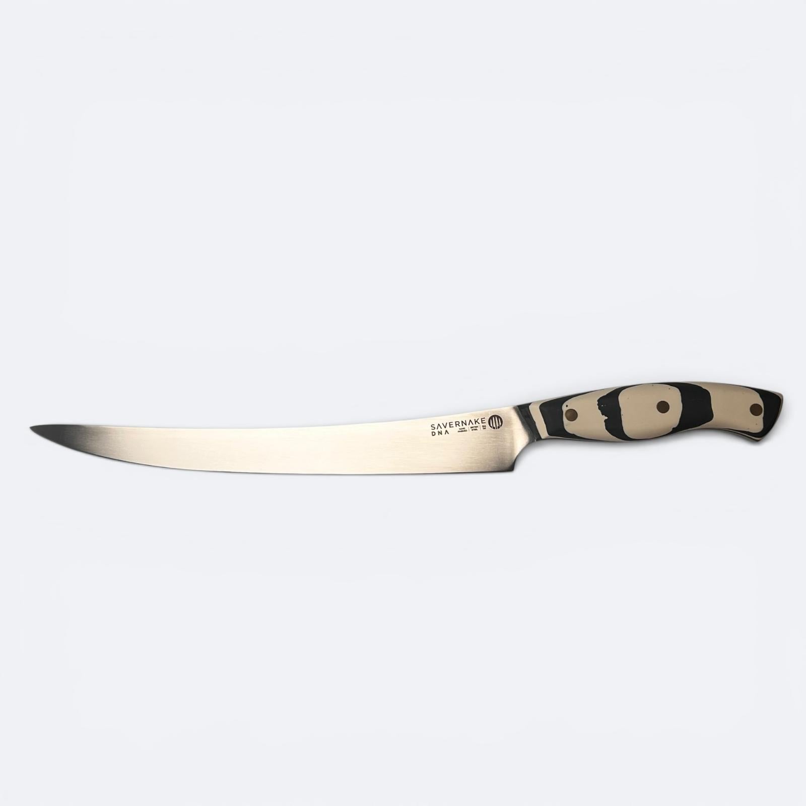 Savernake 26cm Carving Knife - Tide Handle Arctic and Anthracite