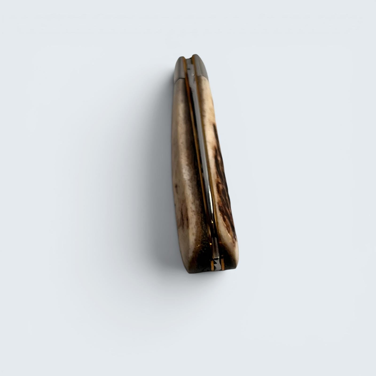 Taylors Eye Witness Premier Collection - Single Blade Lambfoot Stag Scales Worked Back