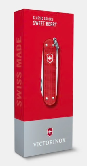 Victorinox Classic Sd Alox Swiss Army Knife 58mm - Sweet Berry