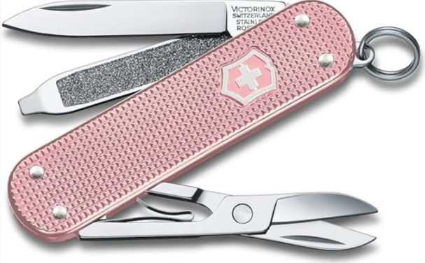Victorinox Classic SD Alox Swiss Army Knife - 58 mm - Cotton Candy
