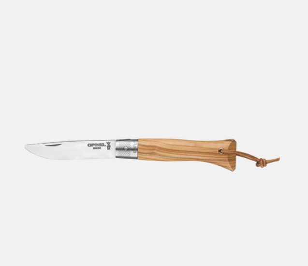 Opinel Neo 6 EDC Pocket Knife Olive Wood