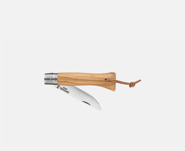 Opinel Neo 6 EDC Pocket Knife Olive Wood