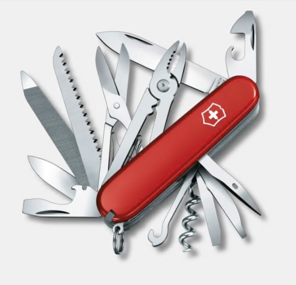 Victorinox Handyman Swiss Army Knife - 91 mm - Red
