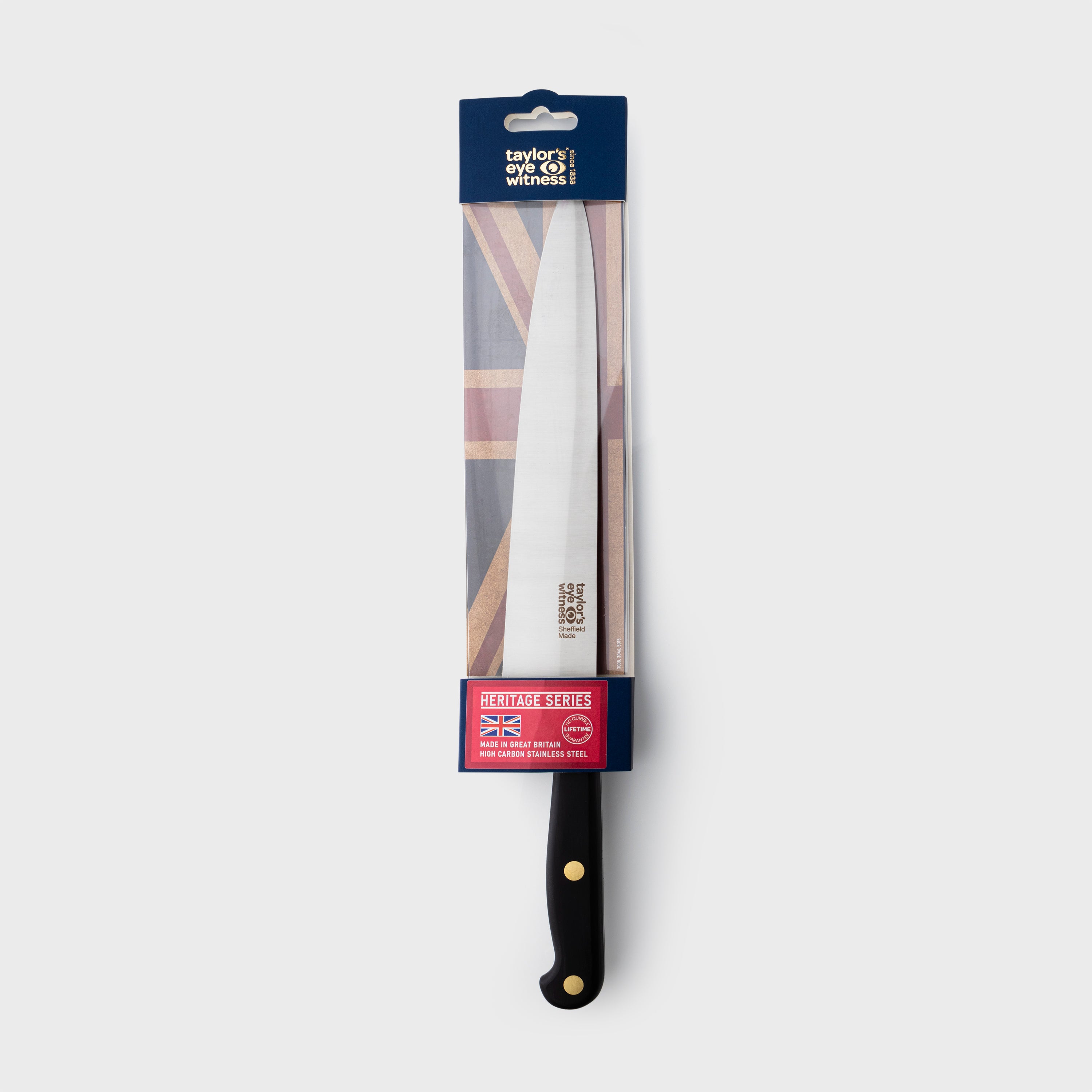 Taylors Eye Witness Heritage Series Sheffield Made 25cm Cook's Knife