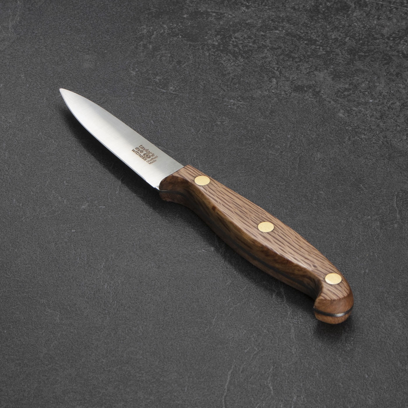 Taylors Eye Witness 'Heritage Oak' Sheffield Made 8cm Vegetable Knife