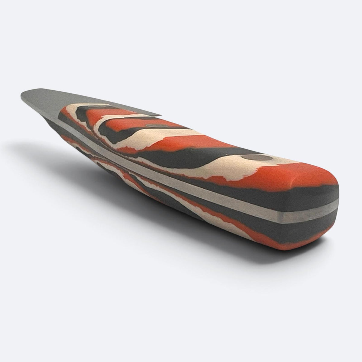 Savernake 11cm Bar Knife - Tide Handle - Arctic Anthracite and Orange