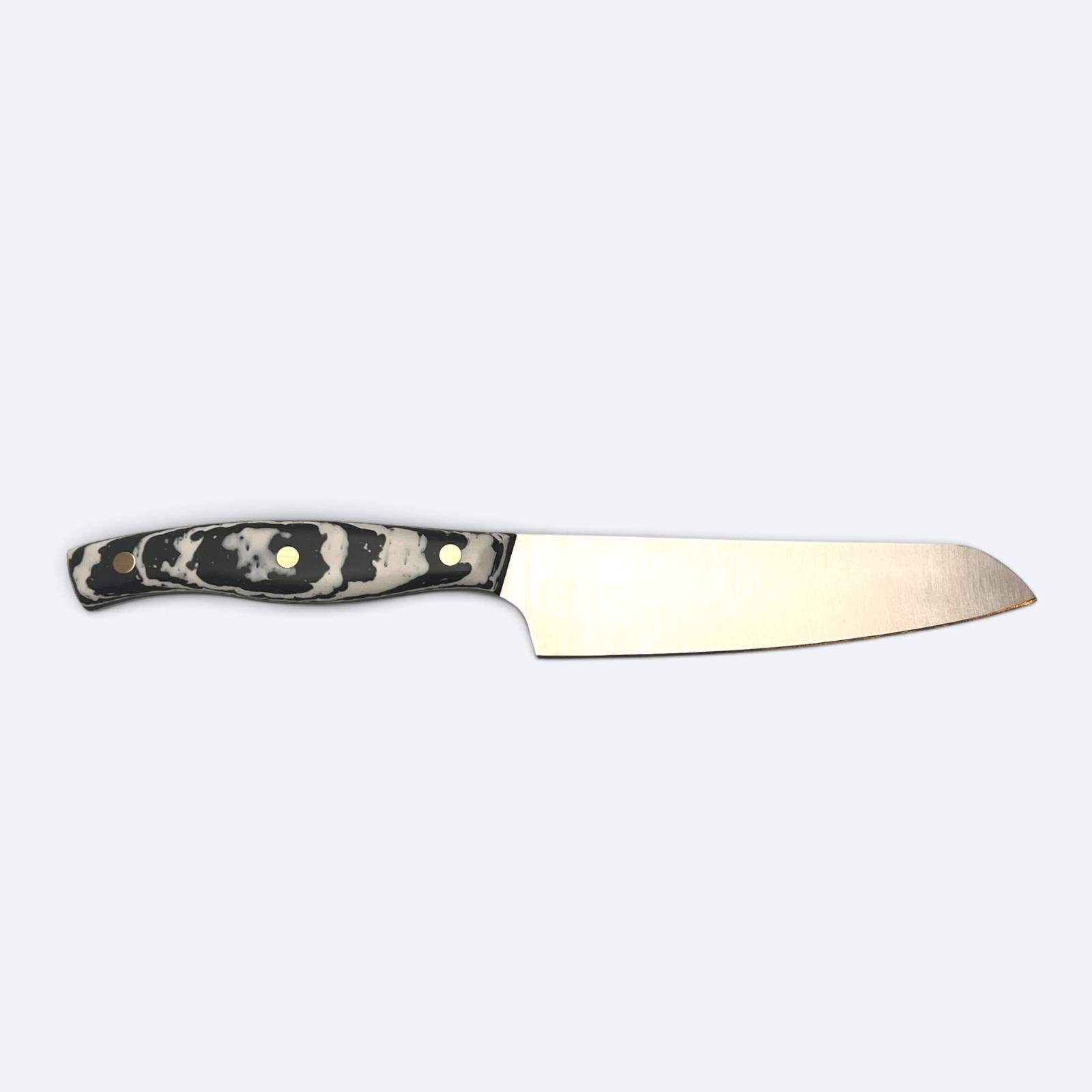 Savernake 12cm Utility Knife - Tide Handle Arctic and Anthracite