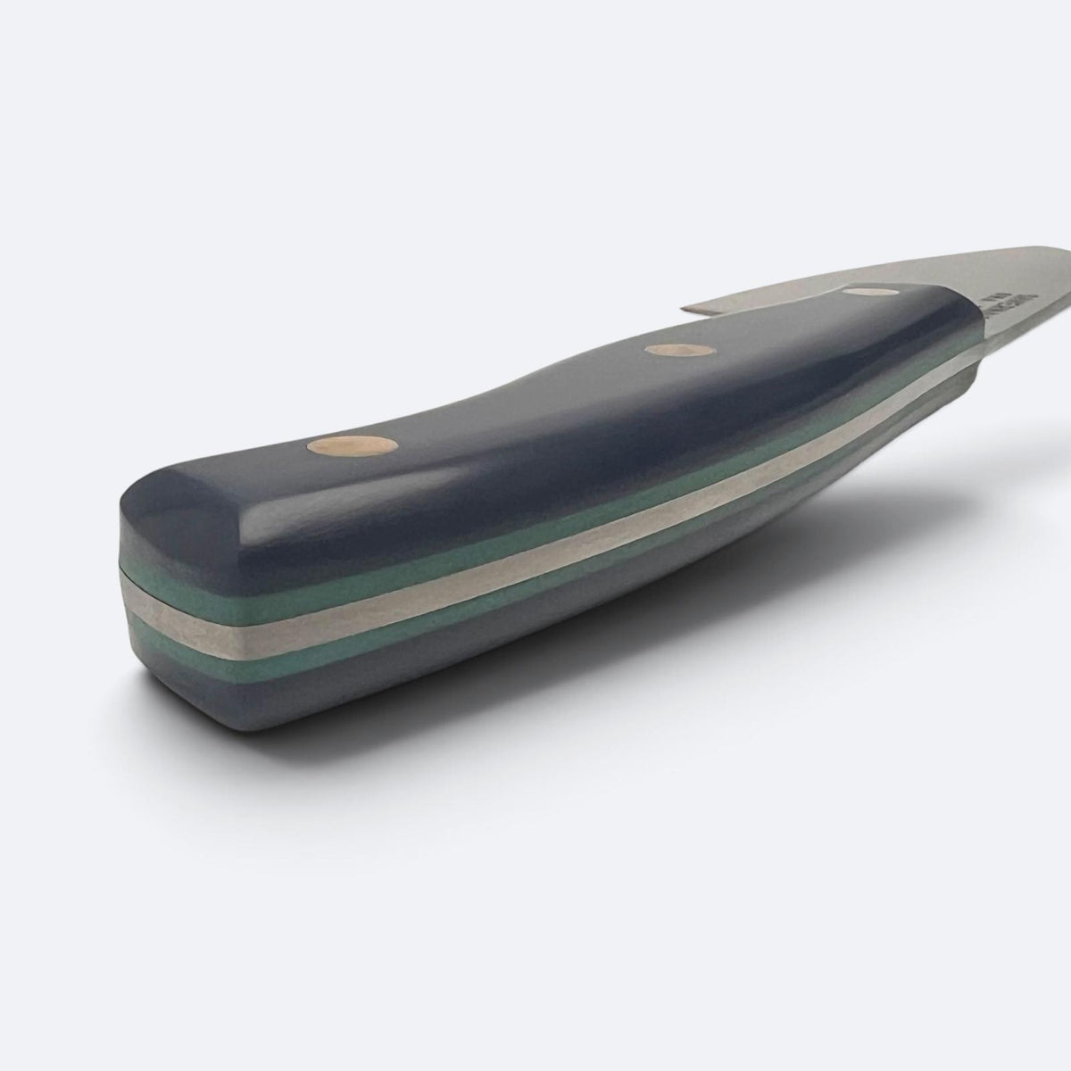 Savernake 11cm Bar Knife -  Midnight Blue with Turquoise Liner