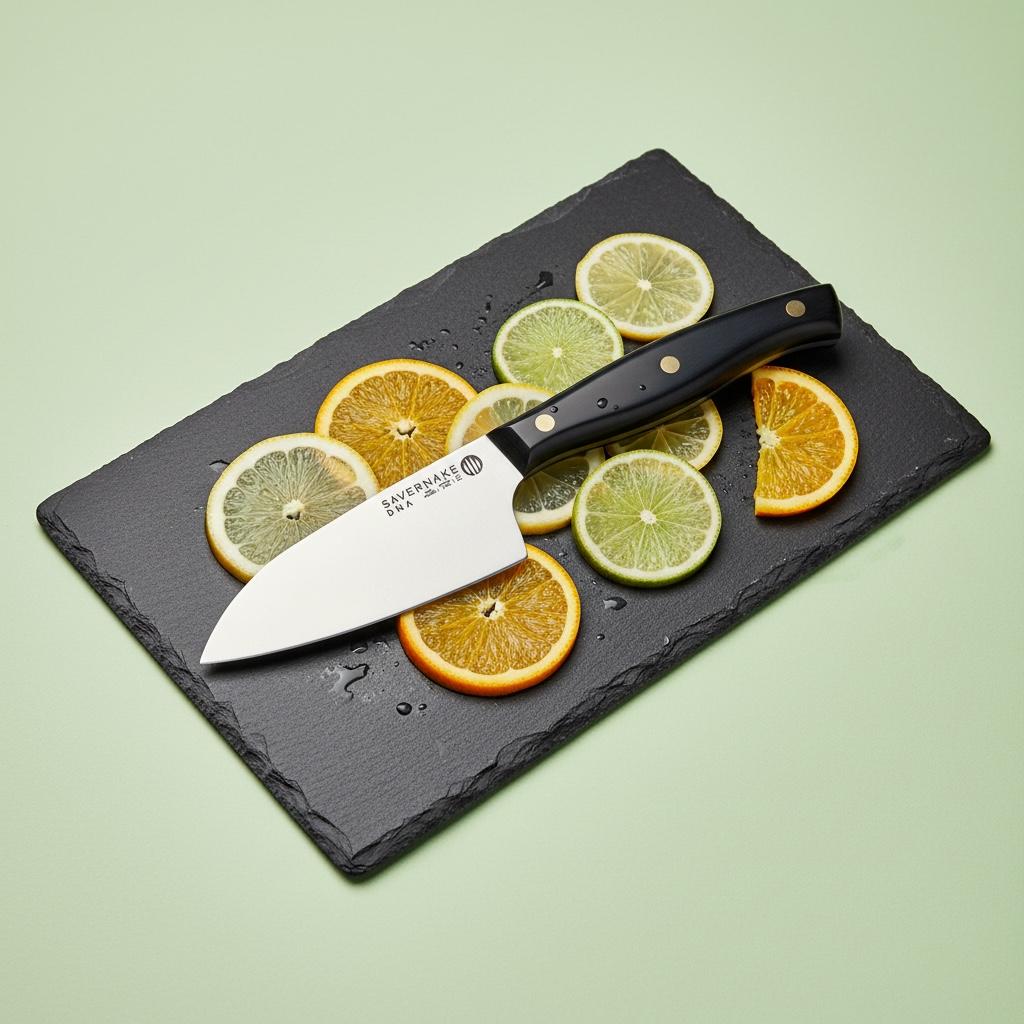 Savernake 11cm Bar Knife -  Midnight Blue with Turquoise Liner