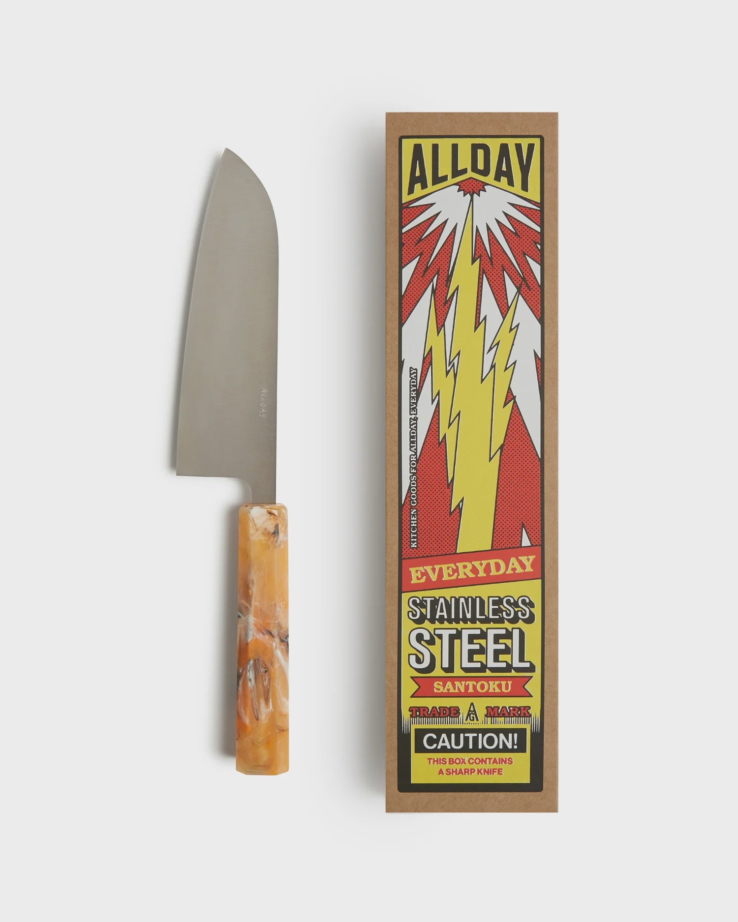 Allday Goods Santoku Knife - Space Dust