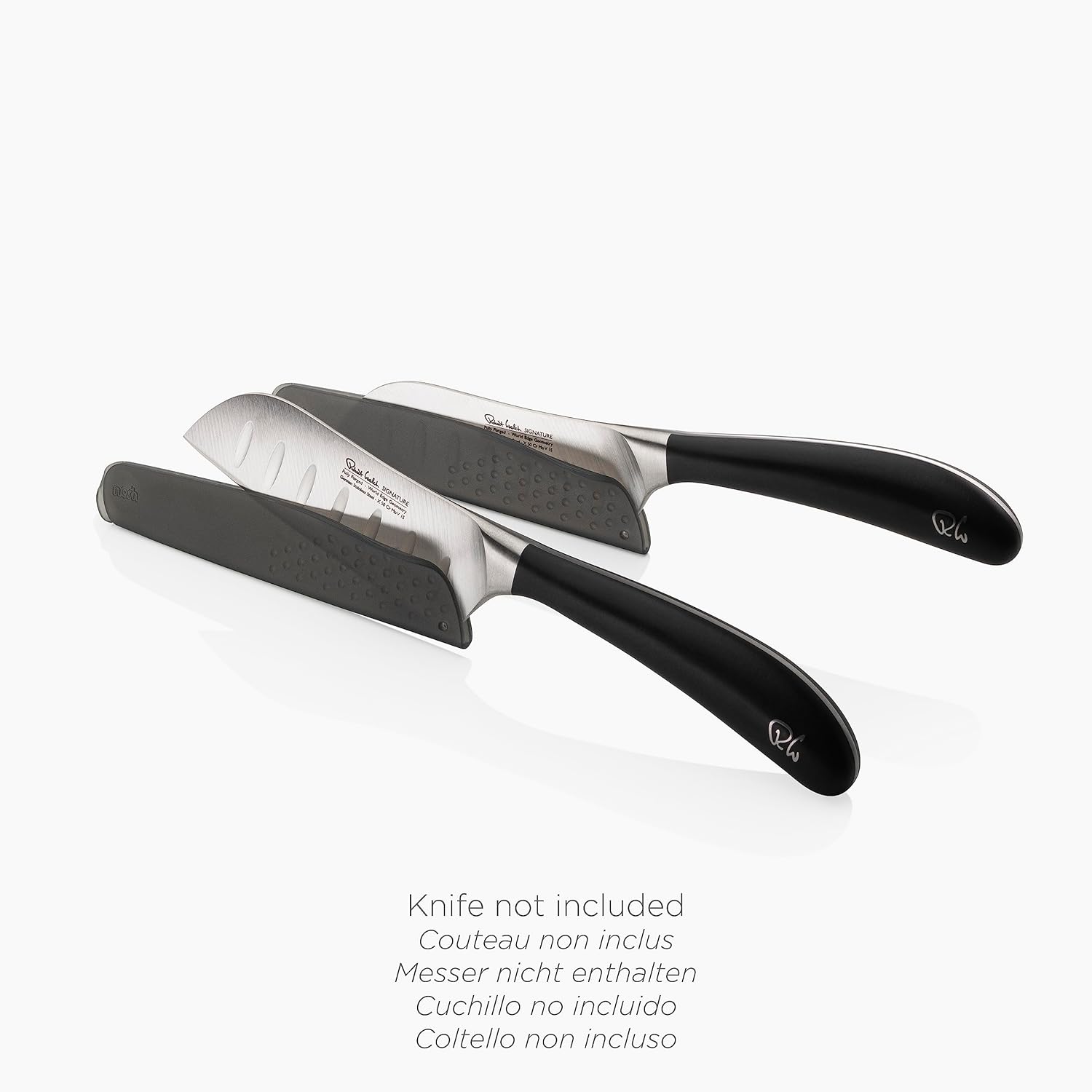 Nosh Universal Knife Guards - 3 Piece Set Translucent Grey