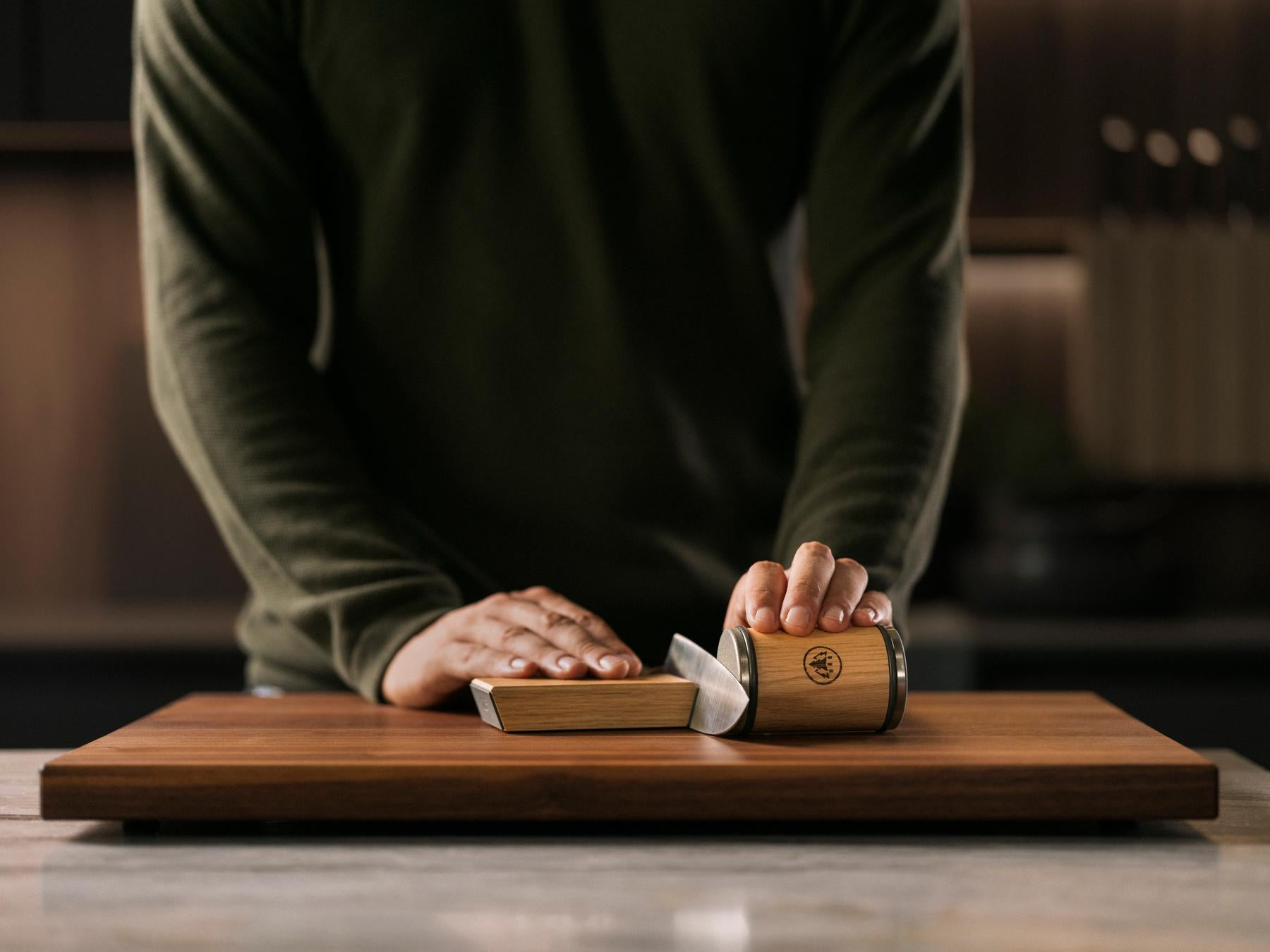 Horl 3 Oak Knife Sharpener