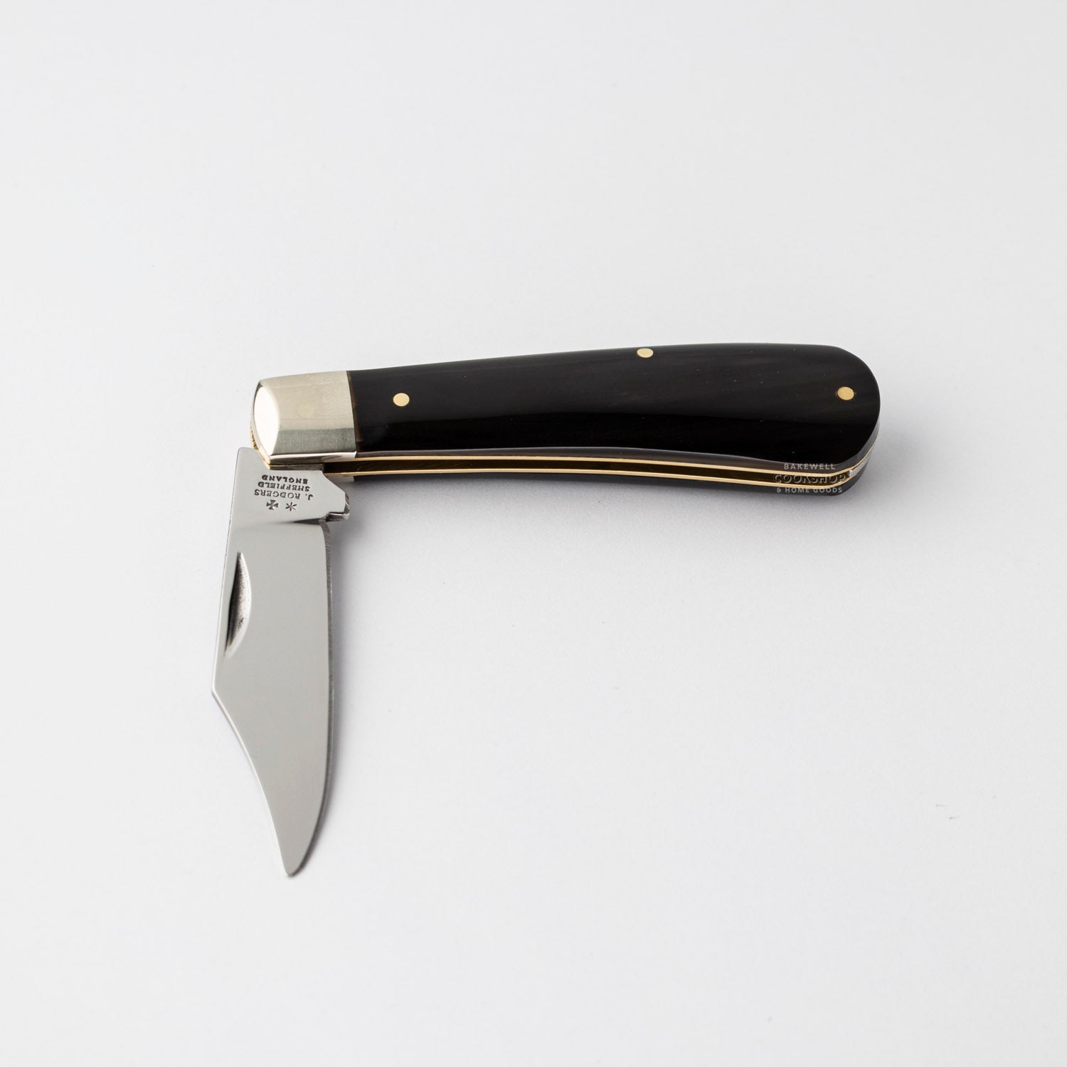 Joseph Rodgers Clip Point Pocket Knife Buffalo Scales